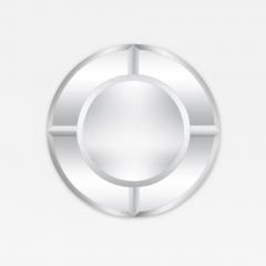 Karl Springer SATURN WALL MIRROR circa 1980 - 4648289