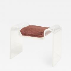 Karl Springer Sculptural Lucite Bench 1970 - 2230505