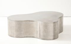 Karl Springer Stainless Steel Freeform Coffee Table in The Style of Karl Springer  - 4654682