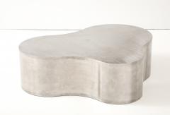 Karl Springer Stainless Steel Freeform Coffee Table in The Style of Karl Springer  - 4654684