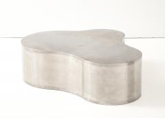 Karl Springer Stainless Steel Freeform Coffee Table in The Style of Karl Springer  - 4654685