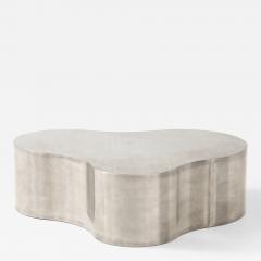 Karl Springer Stainless Steel Freeform Coffee Table in The Style of Karl Springer  - 4659250