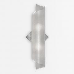 Karl Springer Textured Glass Sconce by Karl Springer - 195420