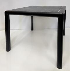 Karl Springer Vintage Karl Springer Reptile Embossed Leather Game Table - 4506768