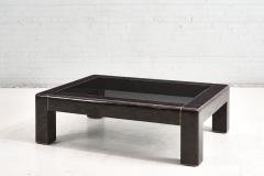 Karl Sprnger Tessellated Horn Sculpture Leg and Brass Coffee Table 1960 - 2775769