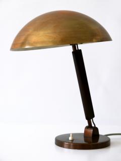 Karl Trabert Brass Table Lamp or Desk Light by Karl Trabert for BAG Turgi 1930s Switzerland - 1804884