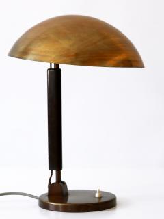 Karl Trabert Brass Table Lamp or Desk Light by Karl Trabert for BAG Turgi 1930s Switzerland - 1804886