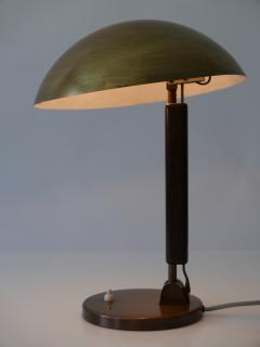 Karl Trabert Brass Table Lamp or Desk Light by Karl Trabert for BAG Turgi 1930s Switzerland - 1804888