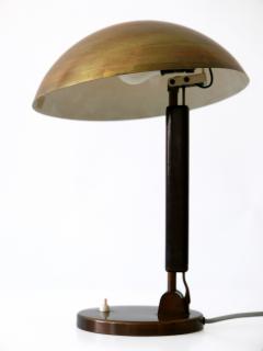 Karl Trabert Brass Table Lamp or Desk Light by Karl Trabert for BAG Turgi 1930s Switzerland - 1804895