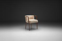 Karl Witzmann Chair with Geometric Armrests in the manner of Karl Witzmann Austria 1920s - 4580473