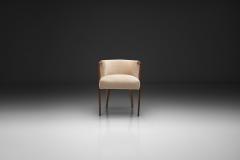Karl Witzmann Chair with Geometric Armrests in the manner of Karl Witzmann Austria 1920s - 4580507