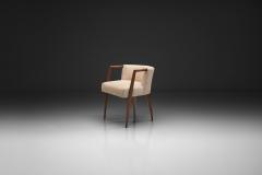 Karl Witzmann Chair with Geometric Armrests in the manner of Karl Witzmann Austria 1920s - 4580508