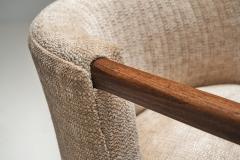 Karl Witzmann Chair with Geometric Armrests in the manner of Karl Witzmann Austria 1920s - 4580515