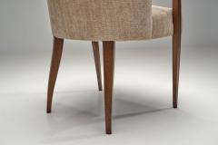 Karl Witzmann Chair with Geometric Armrests in the manner of Karl Witzmann Austria 1920s - 4580517