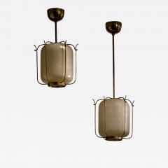 Karlskrona Lampfabrik Pair of Karlskrona pendants - 3866030