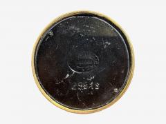 Karlskrona Lampfabrik Table Lamp Brass Josef Frank Fabric Sweden 1940s - 4474725