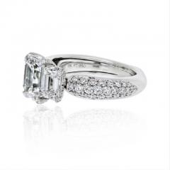 Kat Florence KAT FLORENCE 1 52 CARAT EMERALD CUT DIAMOND D IF GIA RING - 1886399
