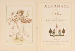 Kate Greenaway A collection of three Almanacks by Kate Greenway by Kate GREENAWAY - 3672700