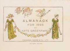 Kate Greenaway A collection of three Almanacks by Kate Greenway by Kate GREENAWAY - 3672701