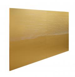 Kate Shepherd Kate Shepherd Gold Double Sun Set Large Painting on Wood Panels 2007 Signed  - 1171184