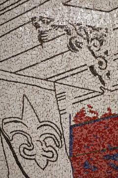 Katharina Welper Contemporary Handmade Tile Mosaic by Brazilian Artist Katharina Welper 2015 - 3474410