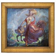 Katharine Lambert ARIES Painting by Katharine Lambert Peter Colby American Illustrations - 4405417