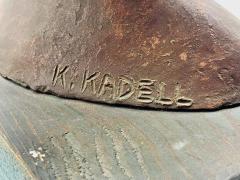Katherine Kadell Clay Bust Sculpture Female Portrait Los Angeles Modern Art - 4727252