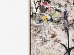 Kathi Robinson Contemporary Acrylic Oil Large Abstract Painting USA 21st c - 4094510