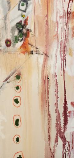 Kathi Robinson Frank Au Printemps 2021 Large Abstract Painting by Kathi Robinson Frank - 2362512