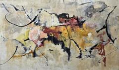 Kathi Robinson Frank Cave Painting After Plato 2025 Abstract Painting by Kathi Robinson Frank - 4538623