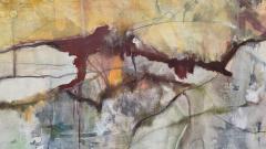 Kathi Robinson Frank Pastoral 2025 Large Abstract Diptych Painting by Kathi Robinson Frank - 4550891