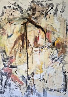 Kathi Robinson Frank Resistance 2025 Large Contemporary Abstract Painting by Kathi Robinson Frank - 4536097