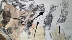 Kathi Robinson Frank Resistance 2025 Large Contemporary Abstract Painting by Kathi Robinson Frank - 4536114