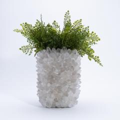 Kathryn McCoy Grayson Vase in Clear Quartz by Kathryn McCoy - 4236929