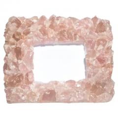 Kathryn McCoy Picture Frame Large Horizontal in Pink Quartz - 3845177