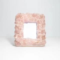 Kathryn McCoy Picture Frame Large Vertical in Pink Quartz - 3845380