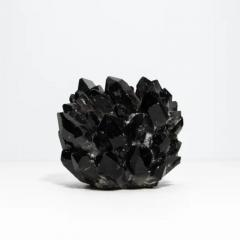 Kathryn McCoy Votive Holder in Black Quartz Large - 3850886