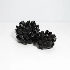 Kathryn McCoy Votive Holder in Black Quartz Large - 3850922