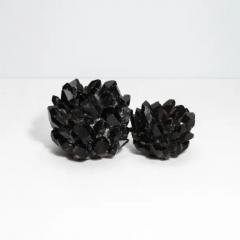 Kathryn McCoy Votive Holder in Black Quartz Large - 3850928