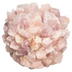 Kathryn McCoy Votive Holder in Pink Quartz Large - 3850862