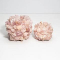 Kathryn McCoy Votive Holder in Pink Quartz Large - 3850889