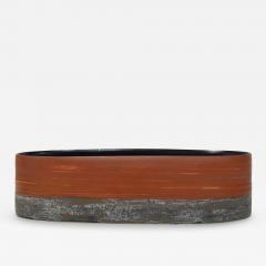Kathy Erteman Kathy Erteman Studio Pottery Long Oval Vessel 2006 - 4826334