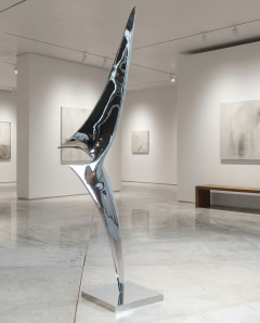 Katz Studio Alata Celesti Mirror Polished Stainless Steel Sculpture by Katz Studio - 4747367