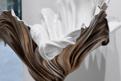 Katz Studio Flora Sculptural Vase in Custom and Two Tone Finishes - 4748119