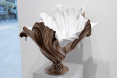 Katz Studio Flora Sculptural Vase in Custom and Two Tone Finishes - 4748120