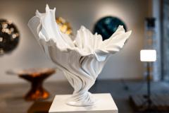 Katz Studio Flora Sculptural Vase in Custom and Two Tone Finishes - 4748145