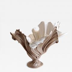 Katz Studio Flora Sculptural Vase in Custom and Two Tone Finishes - 4748210