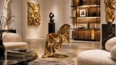 Katz Studio Levitaz Armchair Contemporary Sculptural Chair By Katz Studio - 4747415