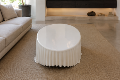 Katz Studio Levitaz Oval Sculptural Coffee Table By Katz Studio - 4747869