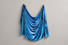 Katz Studio Levitaz Wall Panel Draped Form Abstract Resin Wall Sculpture By Katz Studio - 4747326